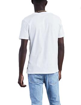 Camiseta Levis logo blanco