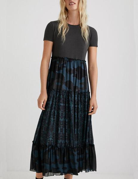 Vestido Desigual Aikido gris