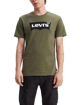 Camiseta Levis logo verde