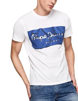 Camiseta Pepe Jeans Raury blanco