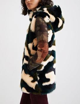 Chaleco Desigual Ju Khaki
