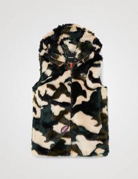 Chaleco Desigual Ju Khaki