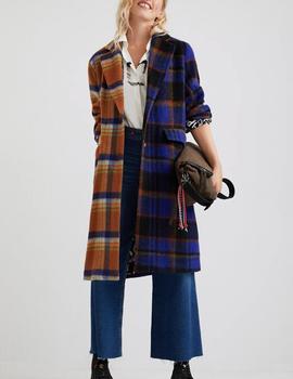 Abrigo Desigual Sevilla tartán multi