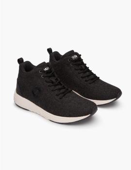 Zapatillas Ecoalf Oregalf caña alta antracita