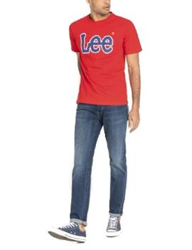 Camiseta Lee logo rojo