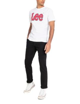 Camiseta Lee logo blanco