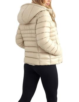 Chaqueta Brave Soul acolchada beige