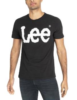 Camiseta Lee logo negro