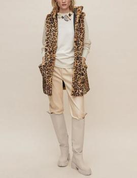 Chaleco Lola Casademunt animal print