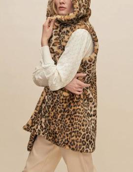 Chaleco Lola Casademunt animal print