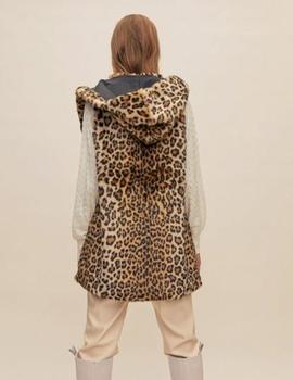 Chaleco Lola Casademunt animal print