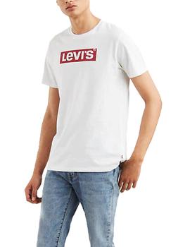 Camiseta Levis Graphic blanco