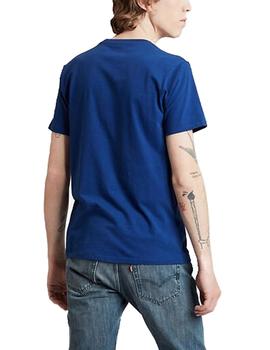 Camiseta Levis Graphic azul