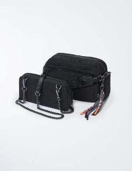 Bolso bandolera Salsa negro