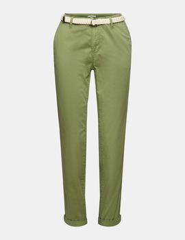 Pantalón Esprit chino verde