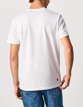 Camiseta Pepe Jeans Agin blanco