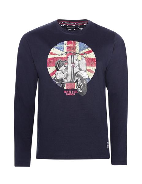 Camisetas brave top soul hombre