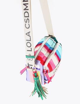 Bandolera Lola Casademunt rayas multi