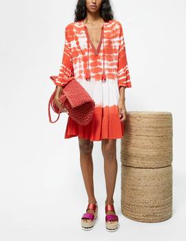 Kaftan Lola Casademunt tie-dye rojo