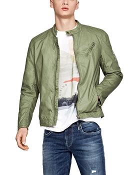 Cazadora Pepe Jeans Notch verde