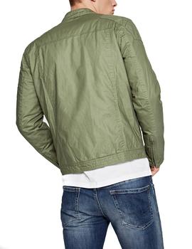 Cazadora Pepe Jeans Notch verde