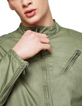 Cazadora Pepe Jeans Notch verde