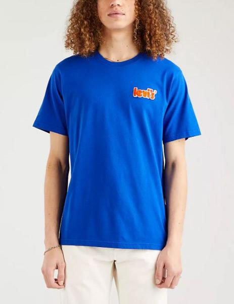 Camiseta logo azul