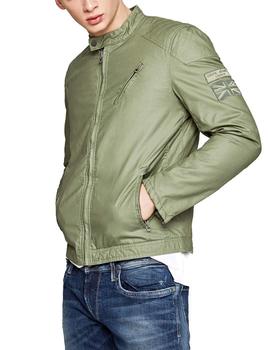 Cazadora Pepe Jeans Notch verde