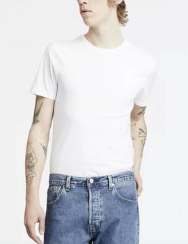 Pack 2 camisetas Levis slim blanco/blanco