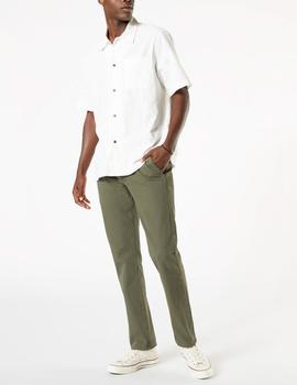 Pantalón Dockers Alpha Khaki 360 slim verde