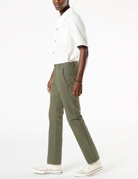 Pantalón Dockers Alpha Khaki 360 slim verde