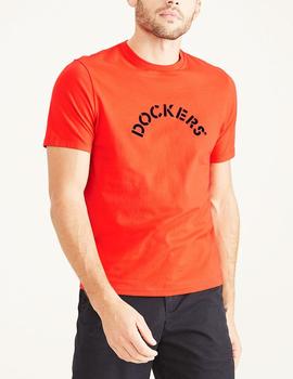 Camiseta Dockers logo rojo