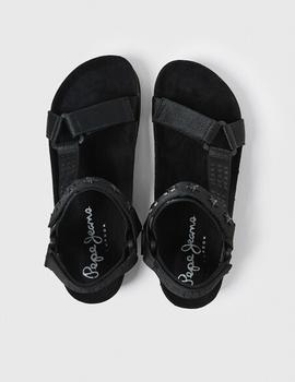 Sandalias Pepe Jeans Oban Star negro