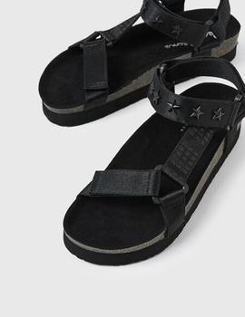 Sandalias Pepe Jeans Oban Star negro