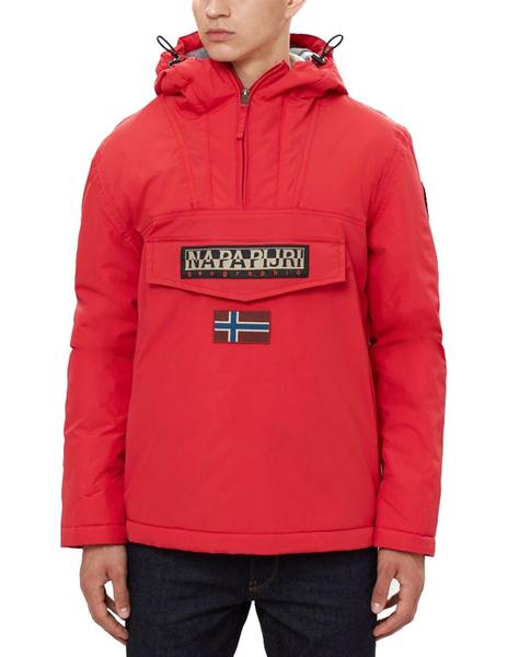 Chaqueta Napapijri Rainforest rojo