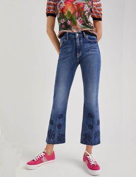 Pantalón vaquero Desigual Gala azul