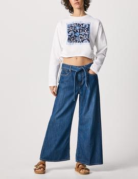 Pantalón vaquero Pepe Jeans Hailey Comfy azul