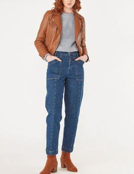 Cazadora Naf Naf piel camel