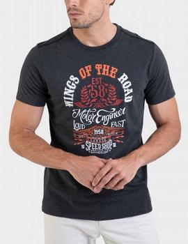 Camiseta Massana gris oscuro