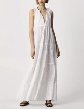 Vestido Pepe Jeans Nathan blanco
