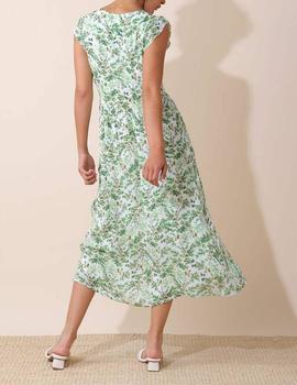 Vestido Indi&Cold estampado verde