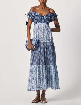 Vestido Pepe Jeans Marielle azul