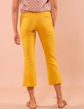 Pantalón Mimi Mua cropped ocre