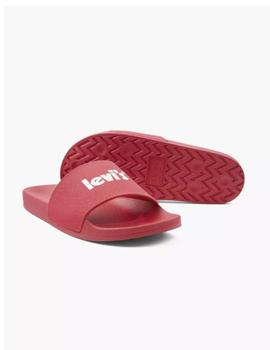 Chanclas Levis June rojo