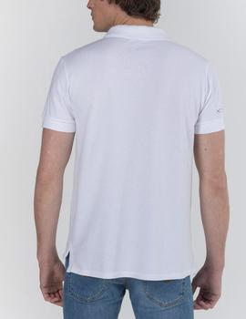 Polo El Pulpo logo blanco