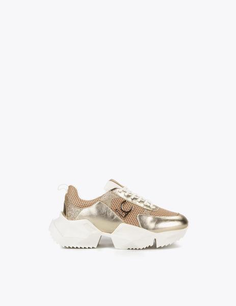 Zapatillas Lola Casademunt dorado