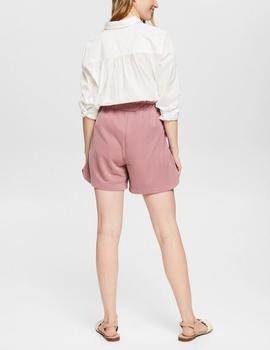 Short Esprit tencel rosa