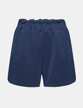 Short Esprit tencel marino