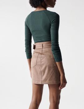 Falda Salsa Secret Glamour camel
