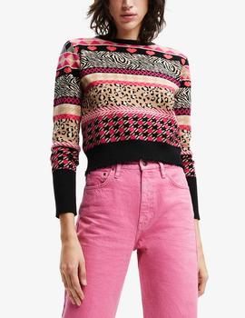 Jersey Desigual Aspen rosa